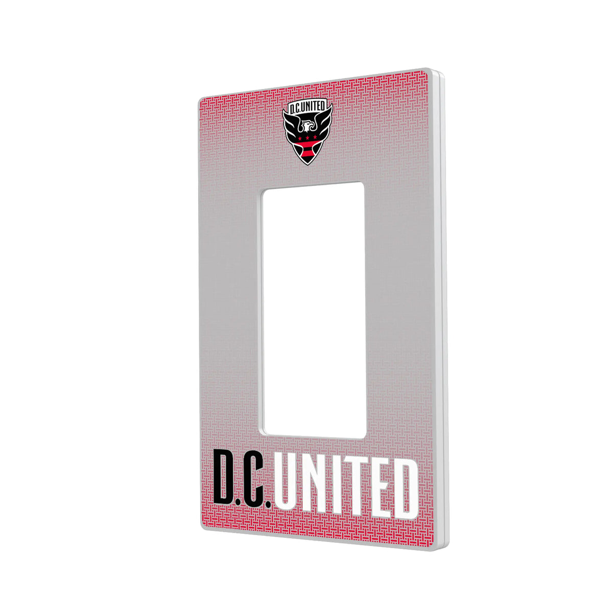 DC United Linen Hidden-Screw Light Switch Plate#Style_Single Rocker
