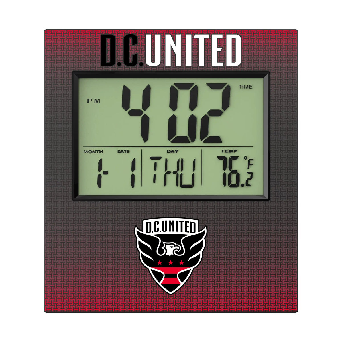 DC United Linen Wall Clock