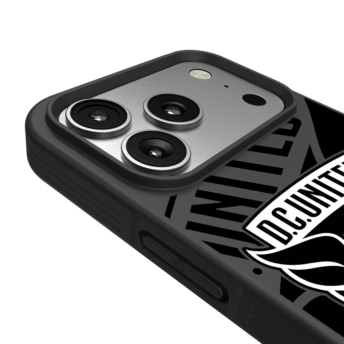 DC United Monocolor Tilt iPhone Bump Phone Case for Apple iPhone - Detail#Device_iPhone 17 Pro