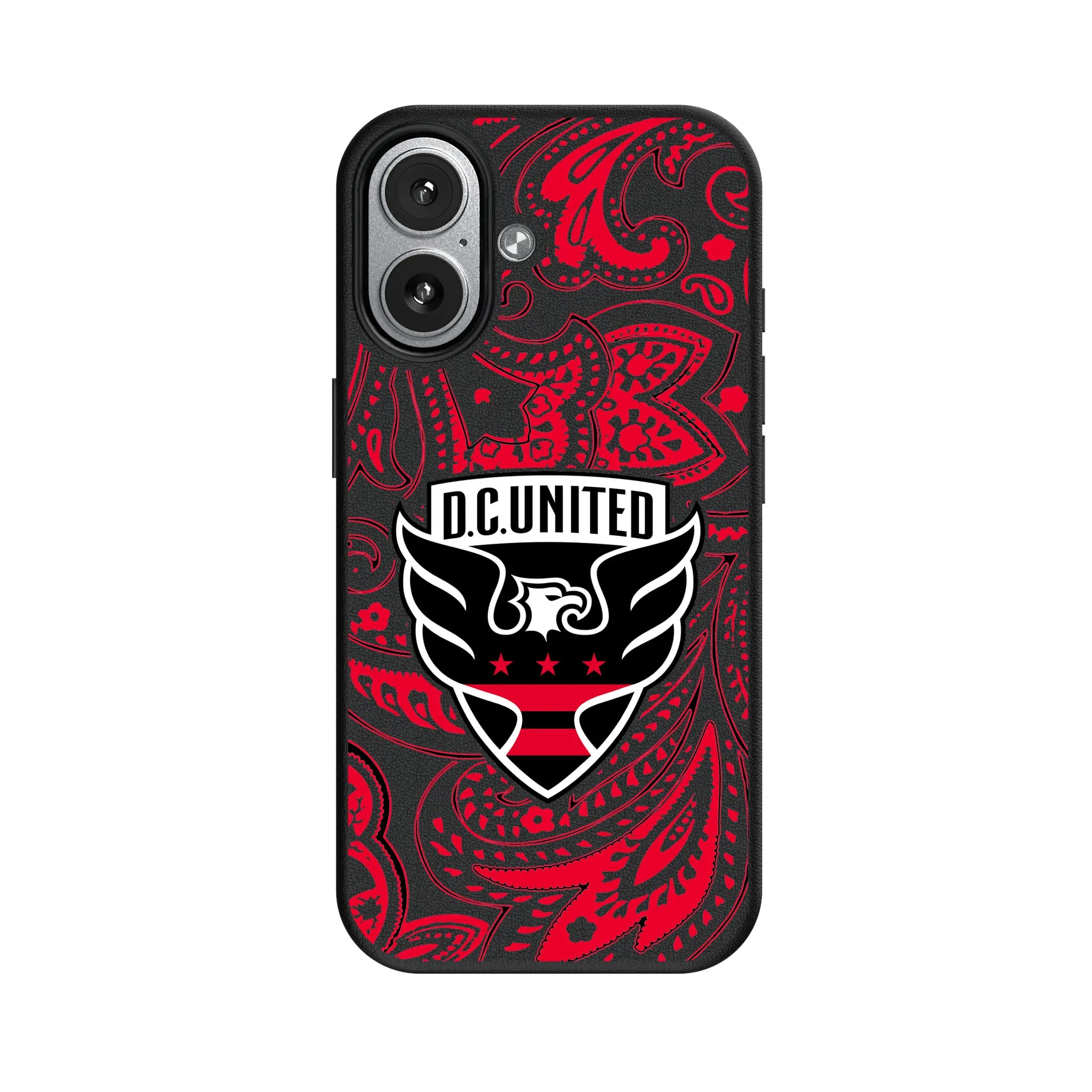 DC United Paisley iPhone MagSafe Compatible Phone Case for Apple iPhone#Device_iPhone 17