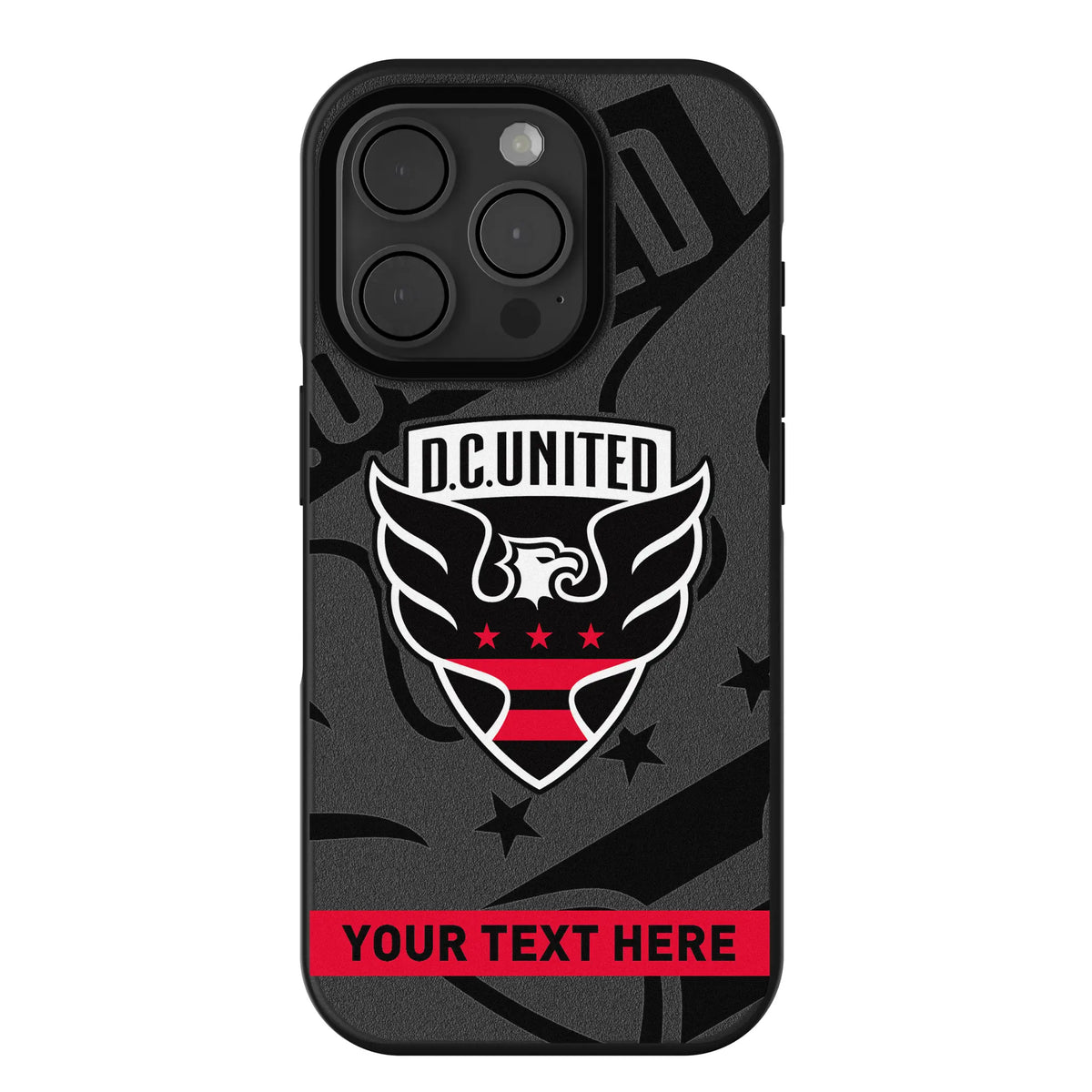 DC United Personalized Tilt iPhone Bump Phone Case for Apple iPhone