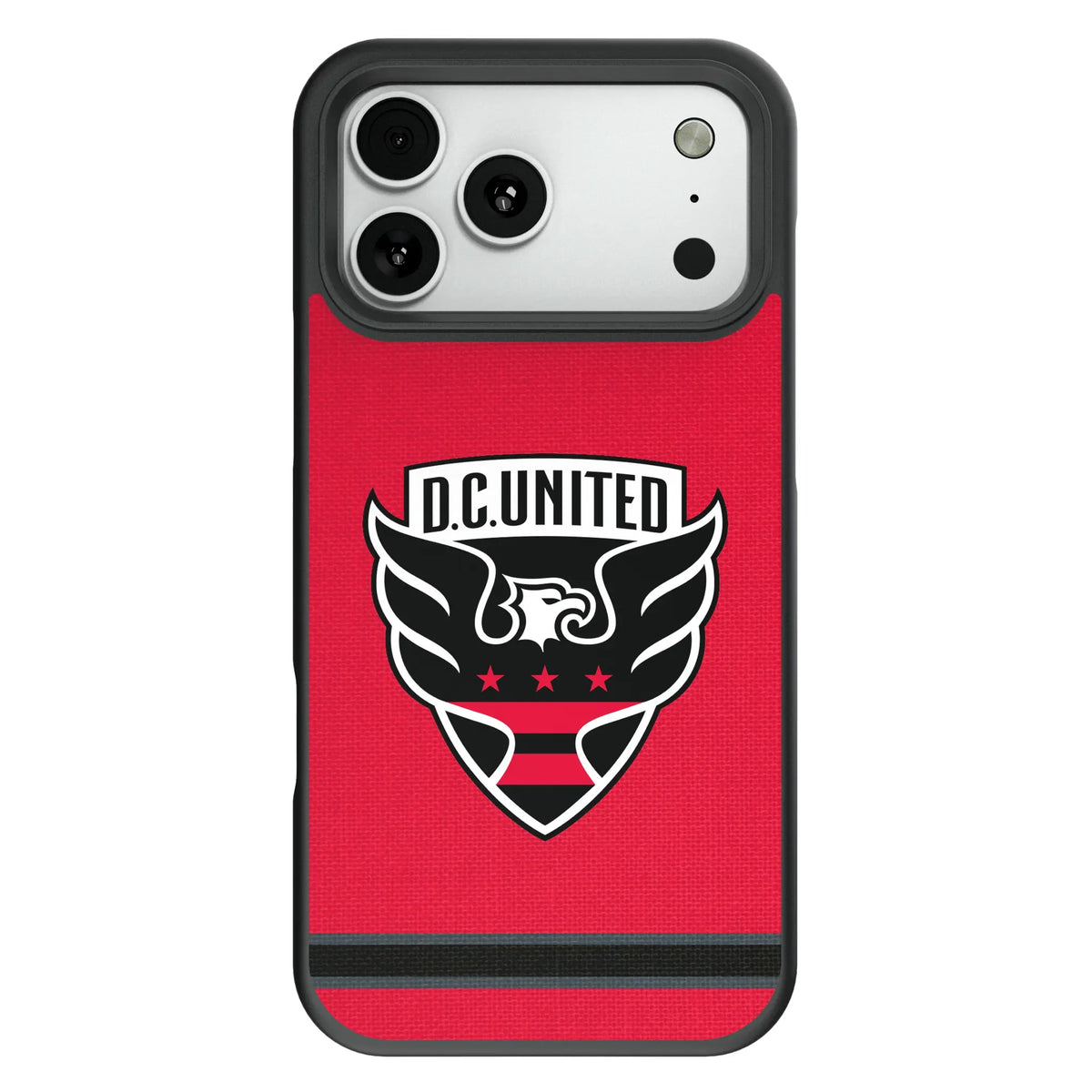 DC United Stripe Bump Phone Case for Apple iPhone