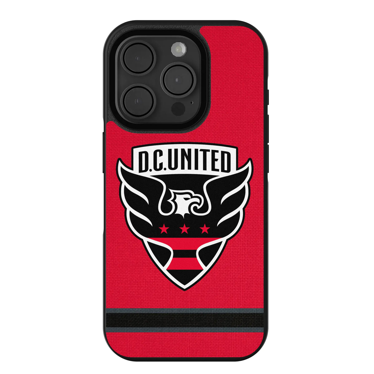 DC United Stripe iPhone Bump Phone Case for Apple iPhone