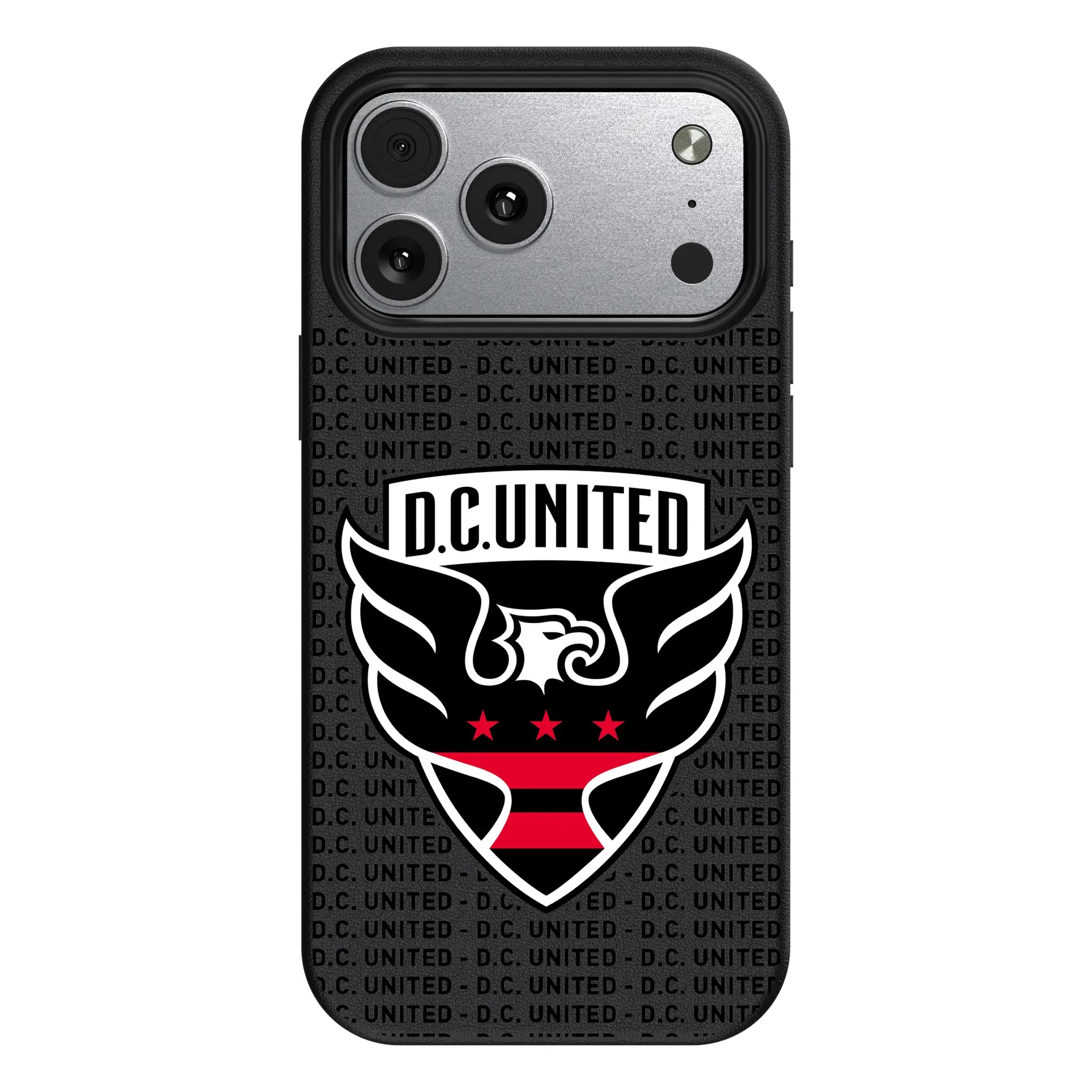 DC United Text Backdrop iPhone MagSafe Compatible Phone Case for Apple iPhone#Device_iPhone 17 Pro Max
