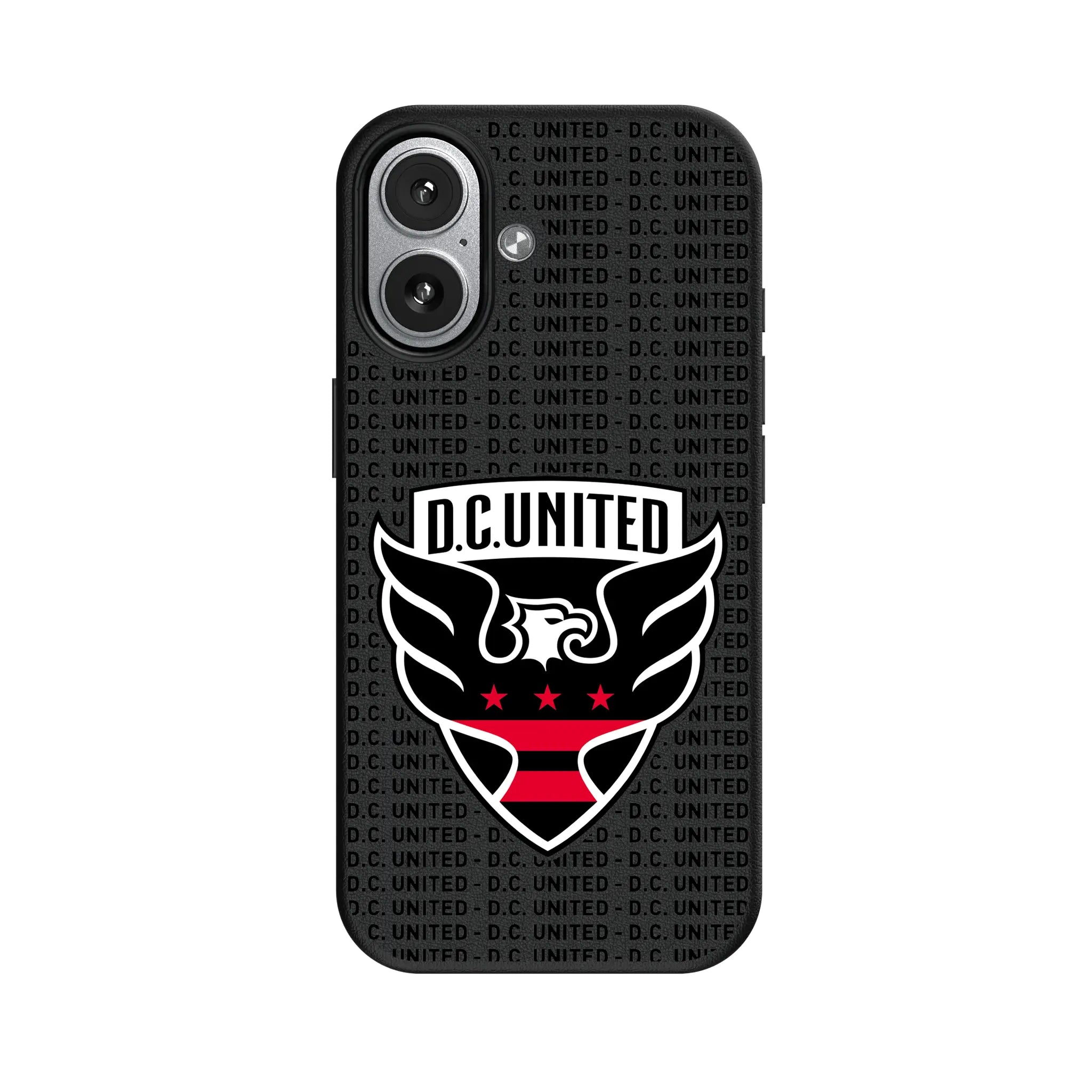 DC United Text Backdrop iPhone MagSafe Compatible Phone Case for Apple iPhone#Device_iPhone 17