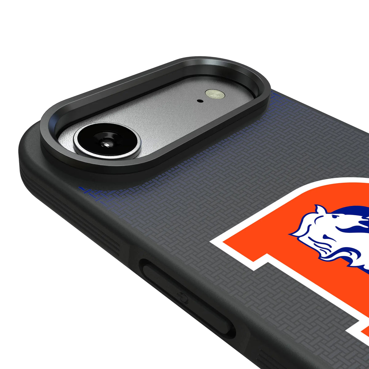 Denver Broncos 1993-1996 Historic Collection Linen iPhone Bump Phone Case for Apple iPhone - Detail#Device_iPhone Air