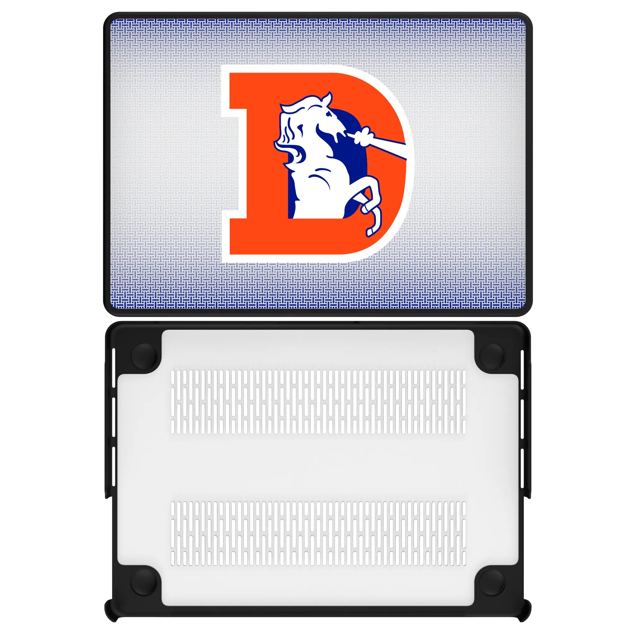 Denver Broncos 1993-1996 Historic Collection Linen MacBook Laptop Case for Apple MacBook