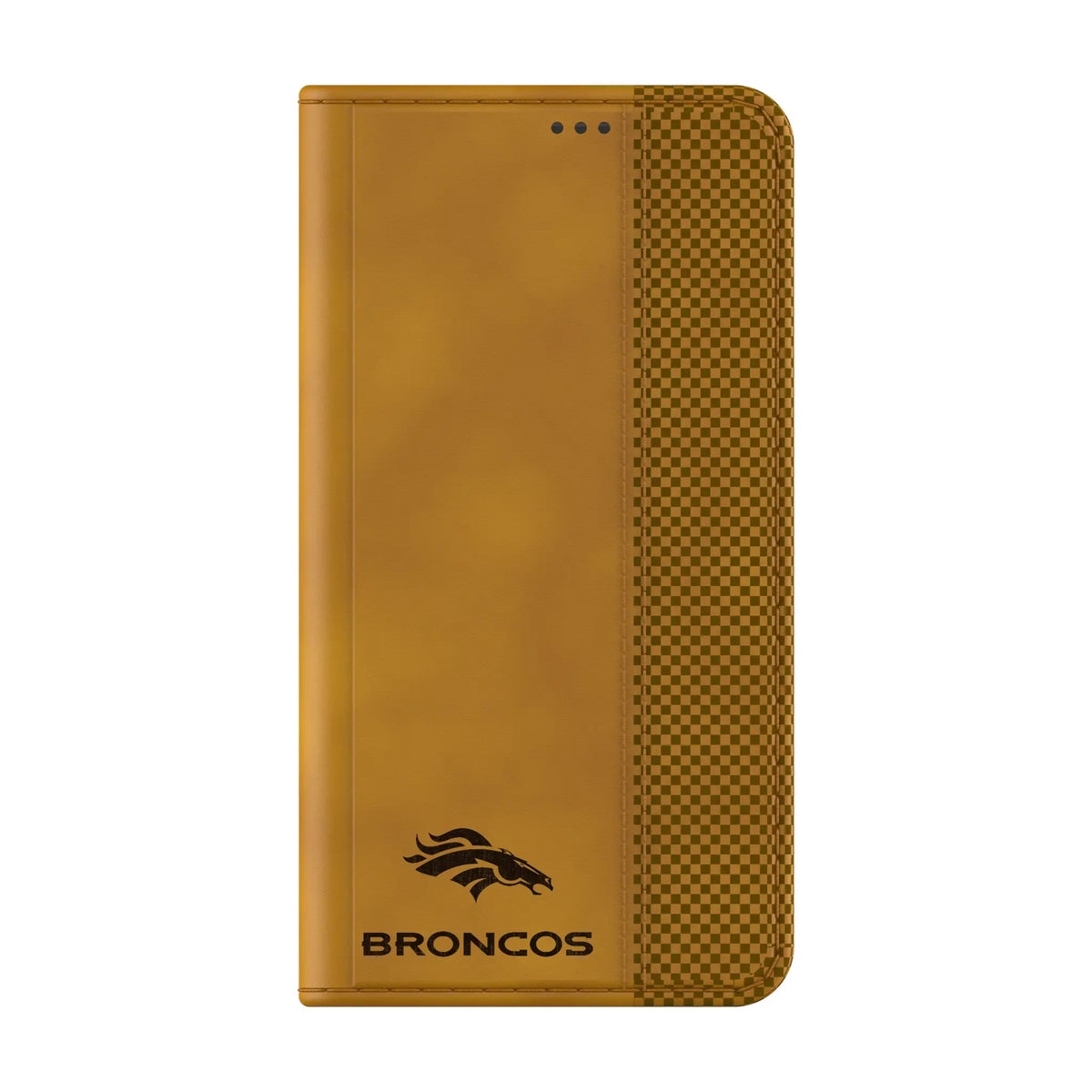 Denver Broncos Burn Galaxy Folio Phone Case for Samsung Galaxy