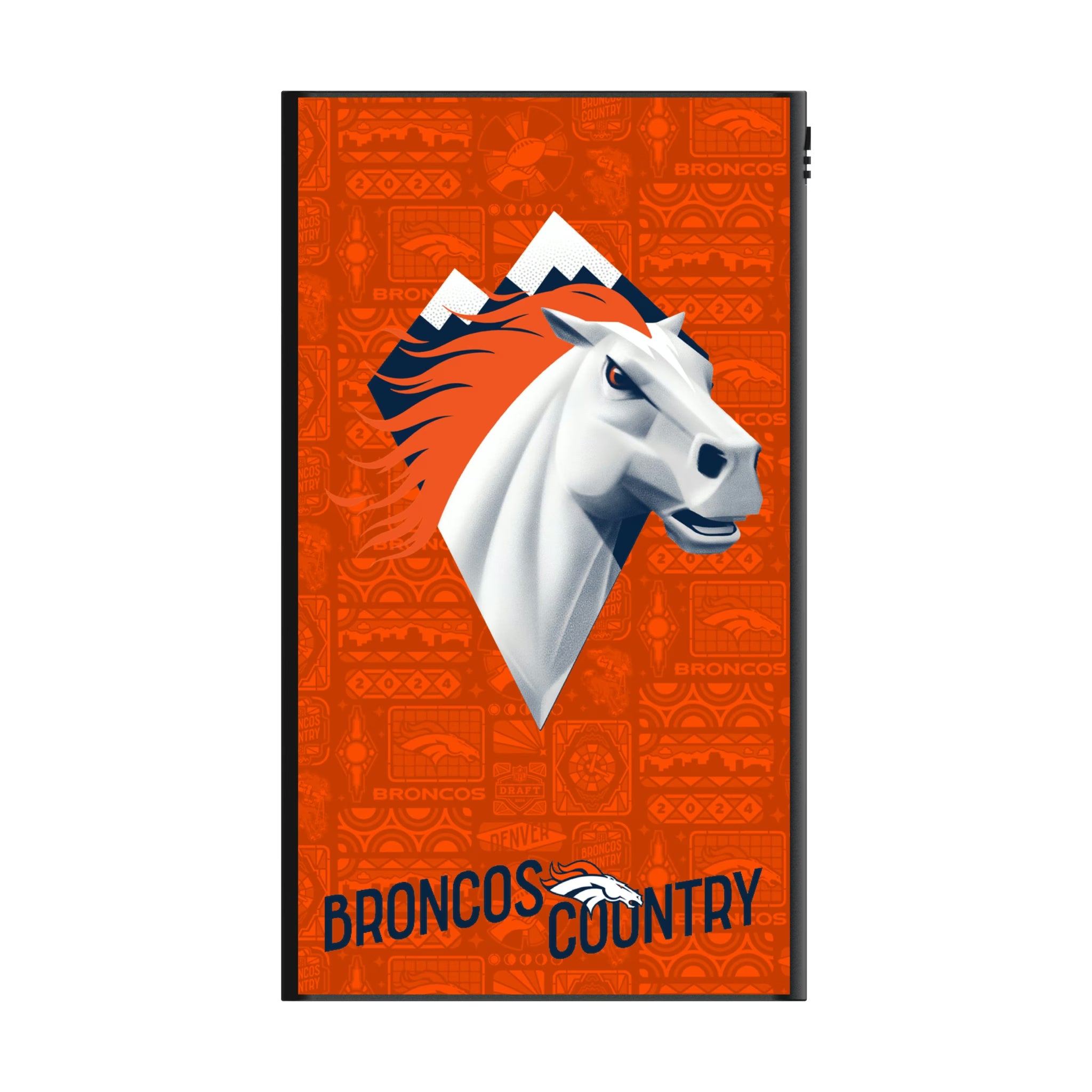 Denver Broncos Deco 5000mAh Flat Powerbank