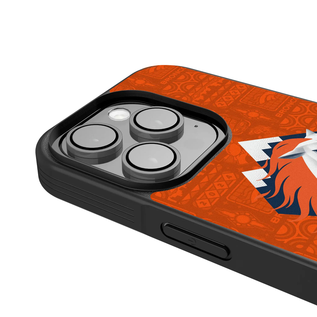 Denver Broncos Deco iPhone Bump Phone Case for Apple iPhone - Detail