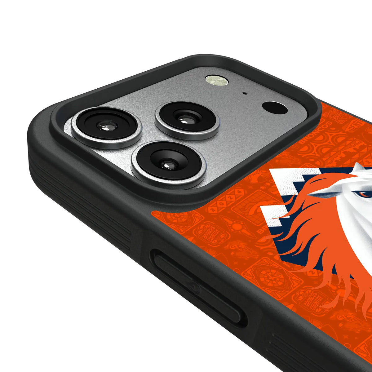 Denver Broncos Deco iPhone Bump Phone Case for Apple iPhone - Detail#Device_iPhone 17 Pro