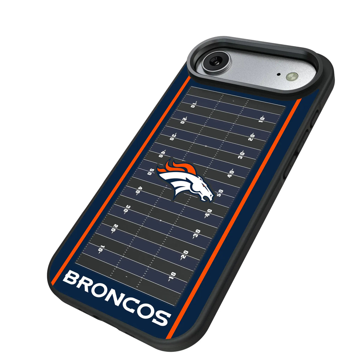 Denver Broncos Field iPhone Bump Phone Case for Apple iPhone - Isometric View#Device_iPhone Air