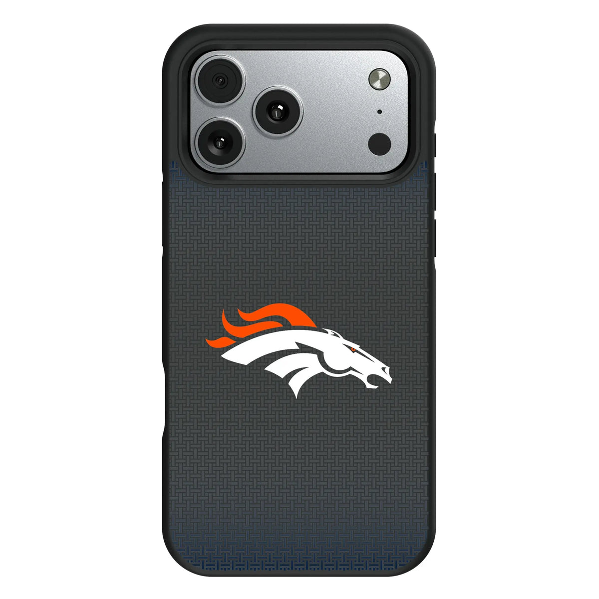Denver Broncos Linen iPhone Bump Phone Case for Apple iPhone#Device_iPhone 17 Pro Max
