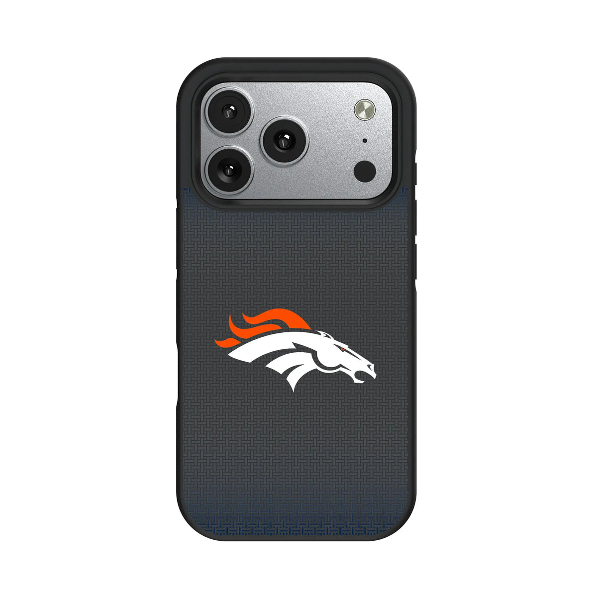 Denver Broncos Linen iPhone Bump Phone Case for Apple iPhone#Device_iPhone 17 Pro