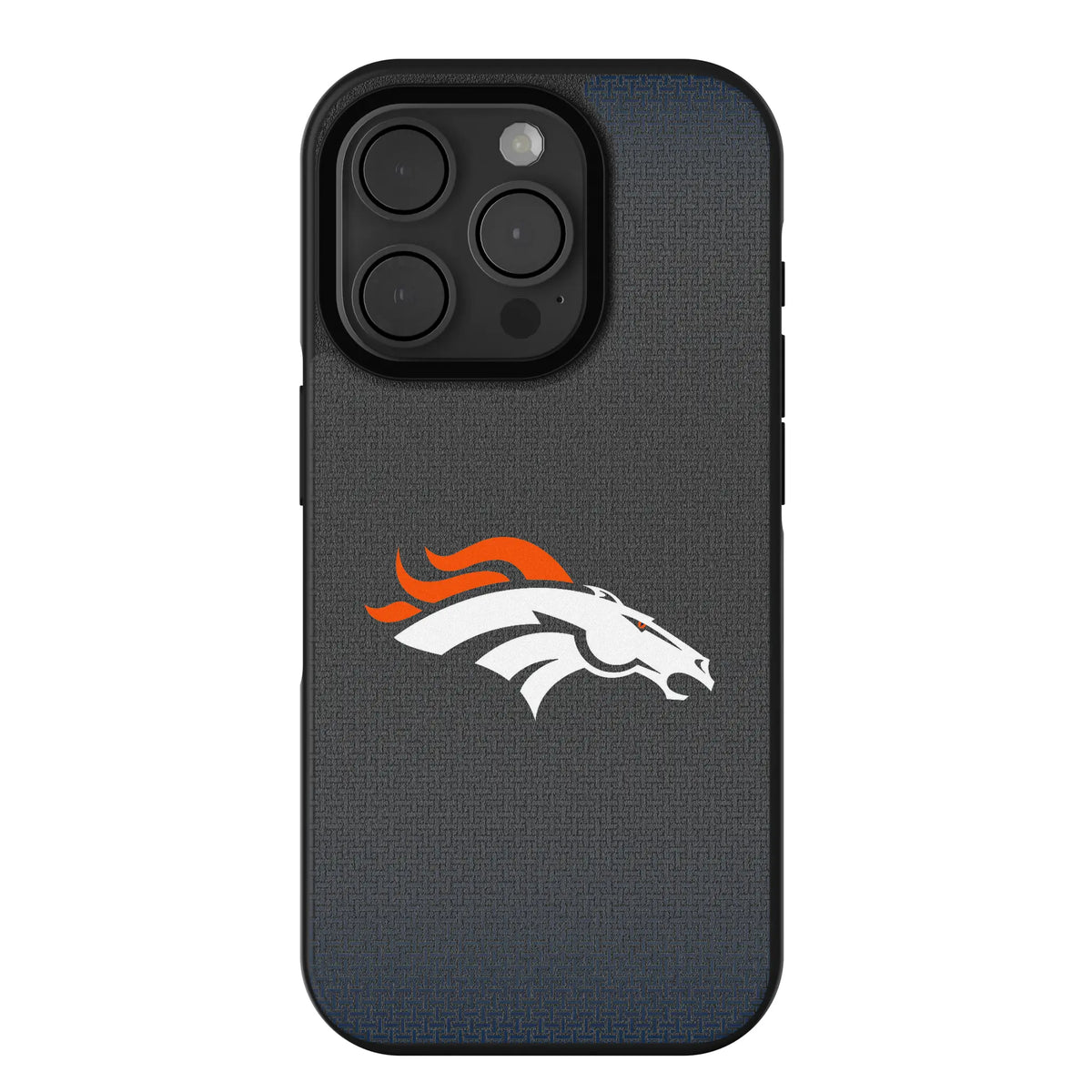 Denver Broncos Linen iPhone Bump Phone Case for Apple iPhone