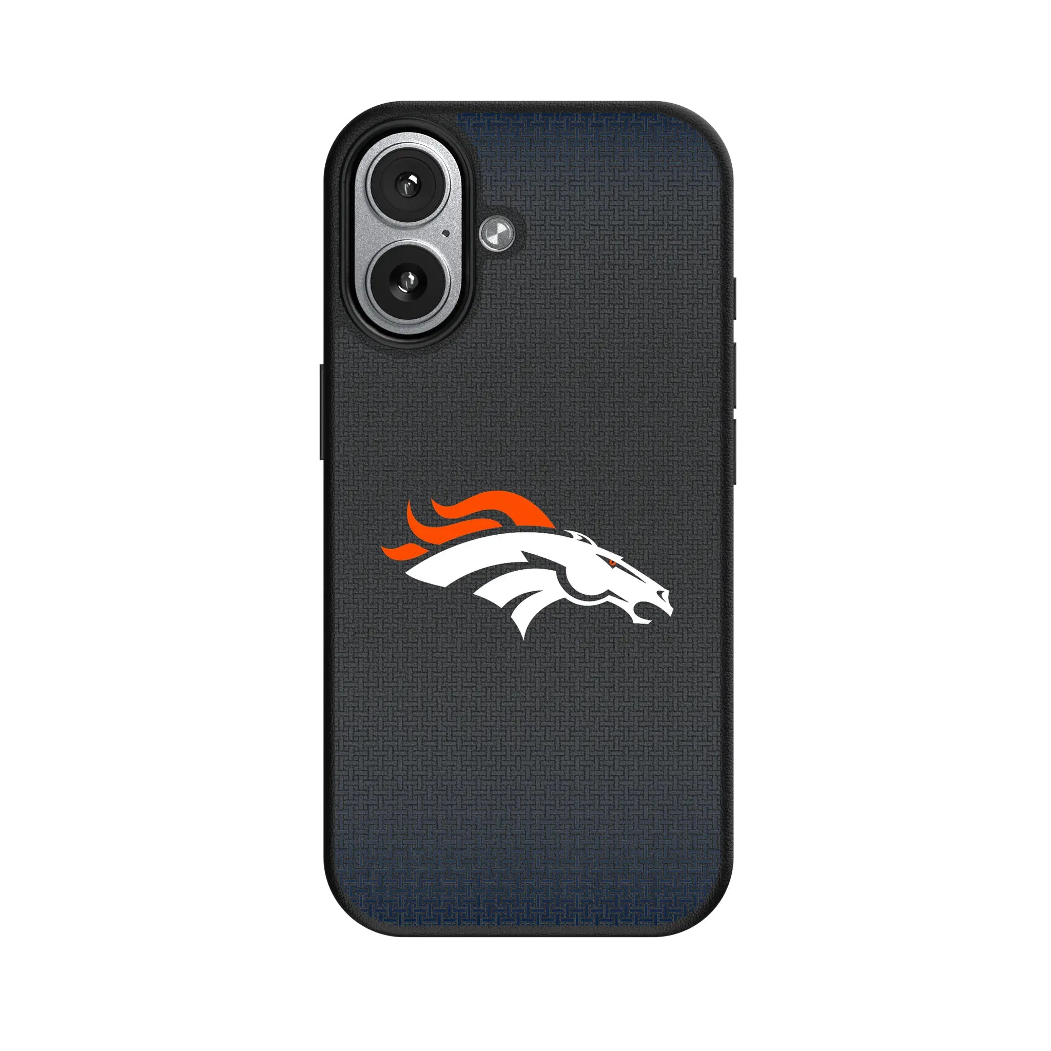 Denver Broncos Linen iPhone MagSafe Compatible Phone Case for Apple iPhone#Device_iPhone 17