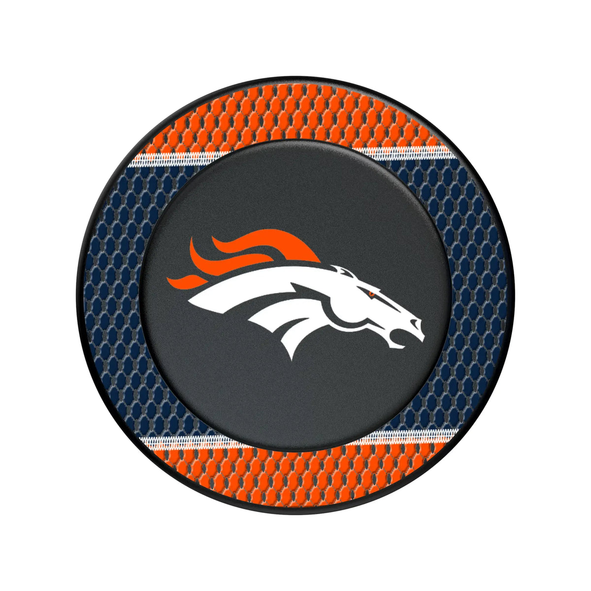 Denver Broncos Mesh Popsockets Round Magnetic