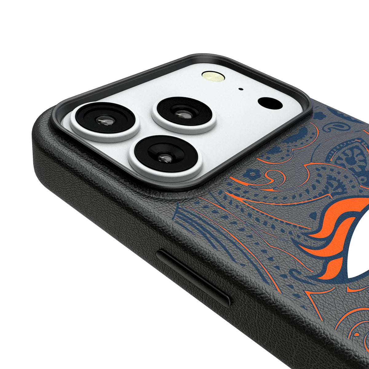 Denver Broncos Paisley iPhone MagSafe Compatible Phone Case for Apple iPhone - Detail#Device_iPhone 18 Pro