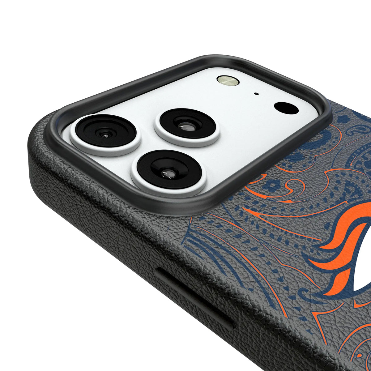 Denver Broncos Paisley iPhone MagSafe Compatible Phone Case for Apple iPhone - Detail#Device_iPhone 18 Pro Max