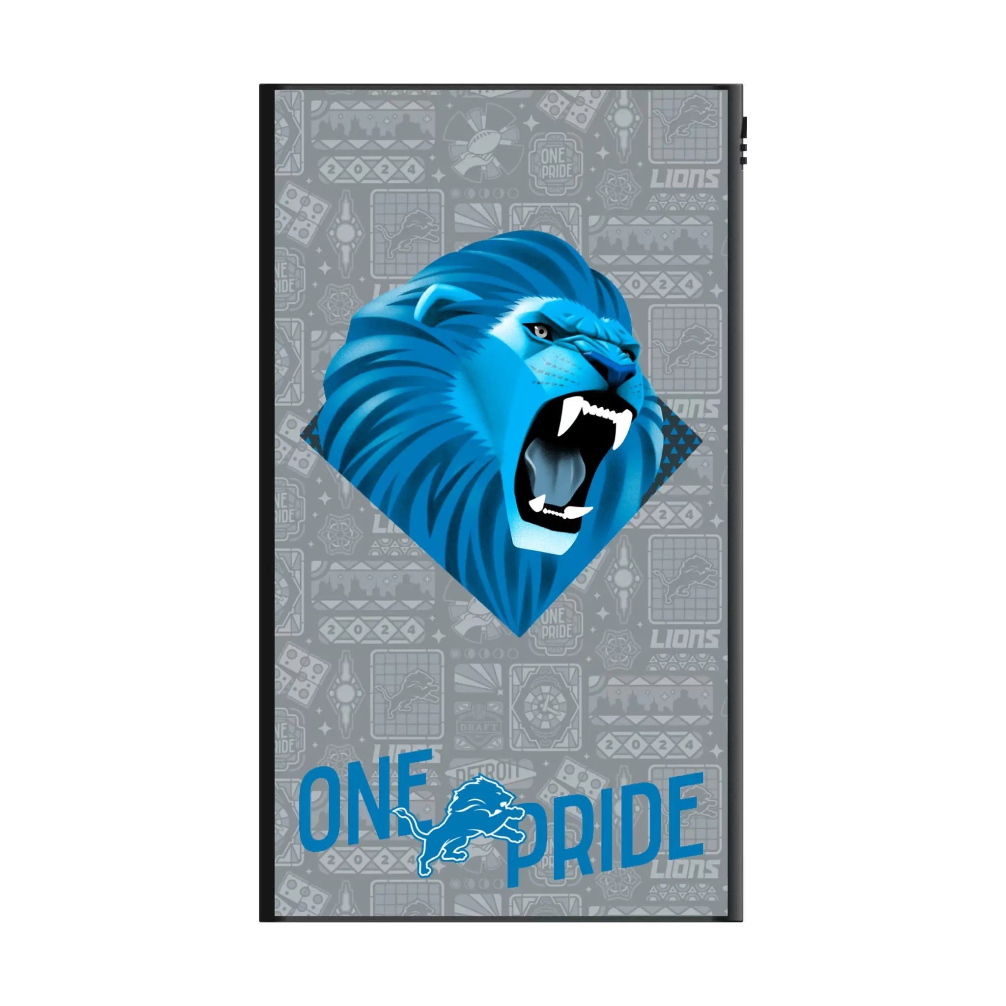 Detroit Lions Deco 5000mAh Flat Power Bank
