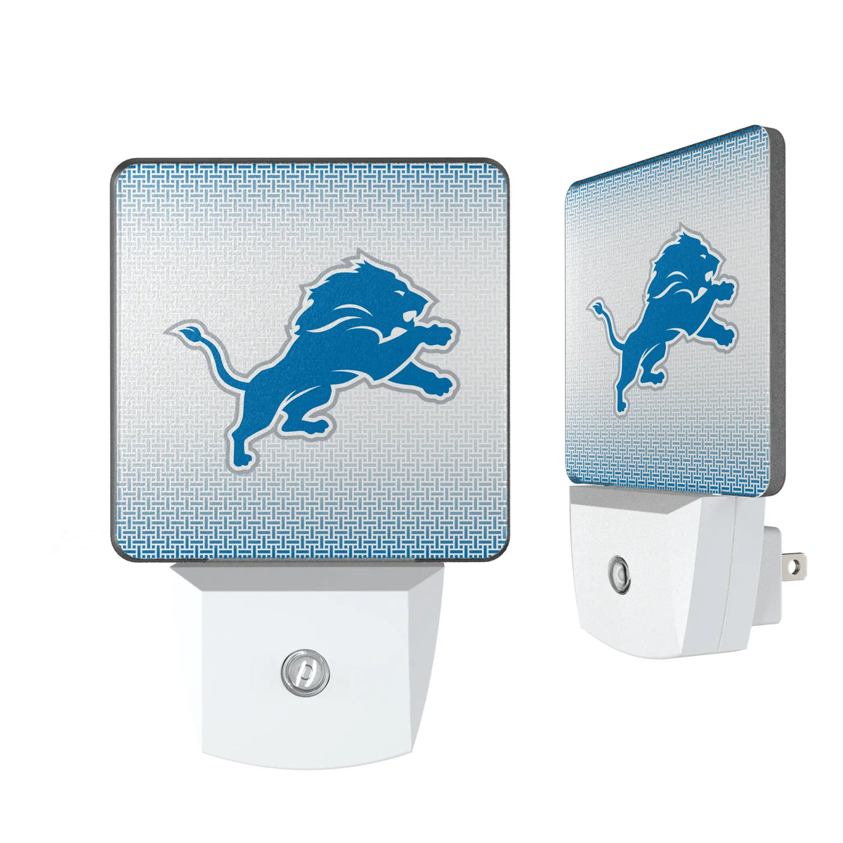Detroit Lions Linen Night Light 2-Pack