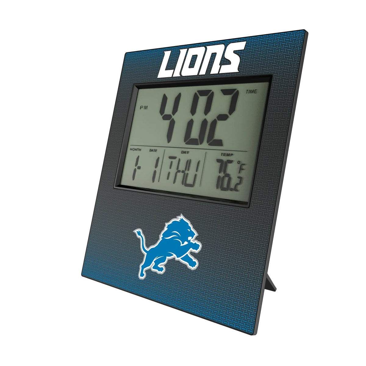 Detroit Lions Linen Wall Clock