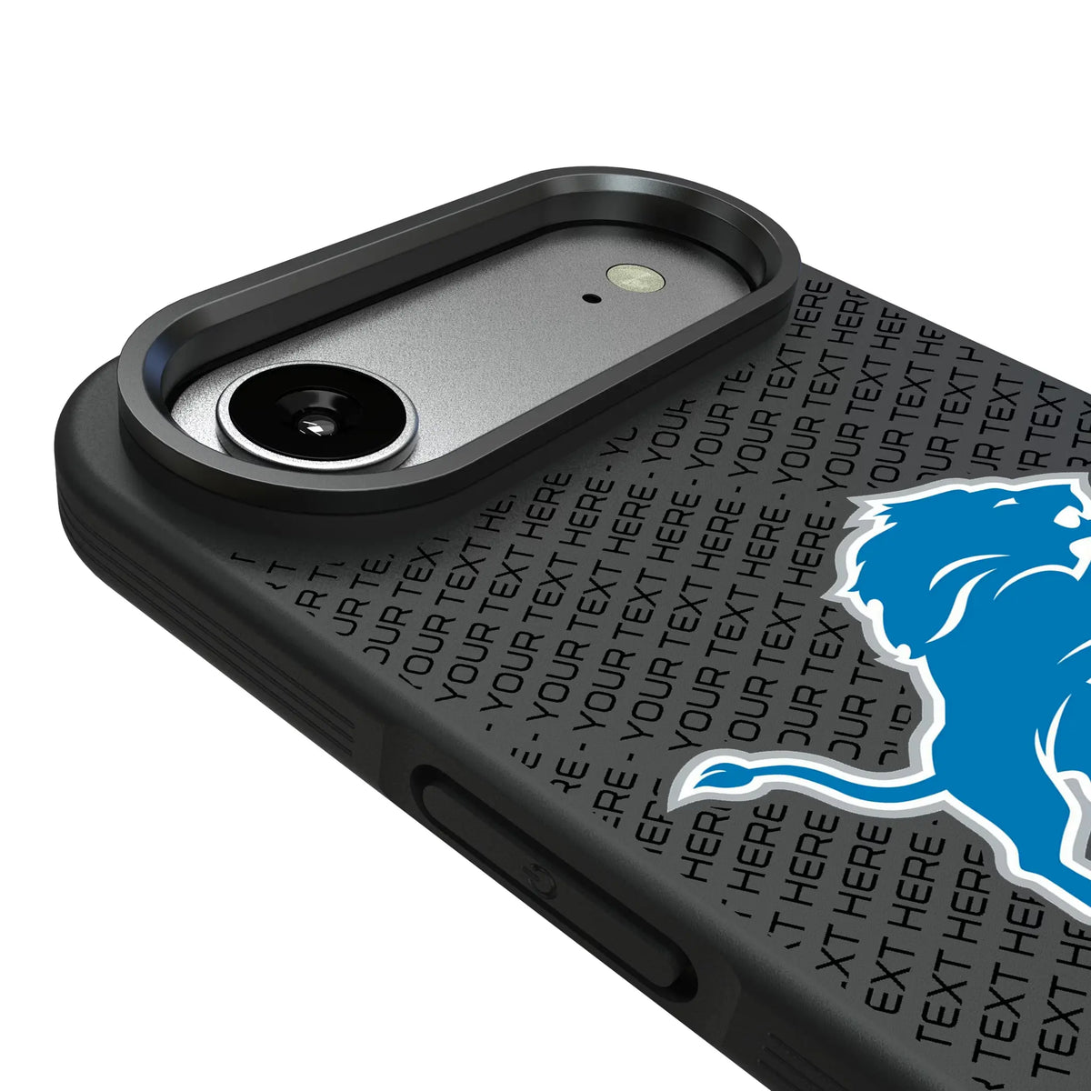 Detroit Lions Personalized EndZone Plus iPhone Bump Phone Case for Apple iPhone - Detail#Device_iPhone Air