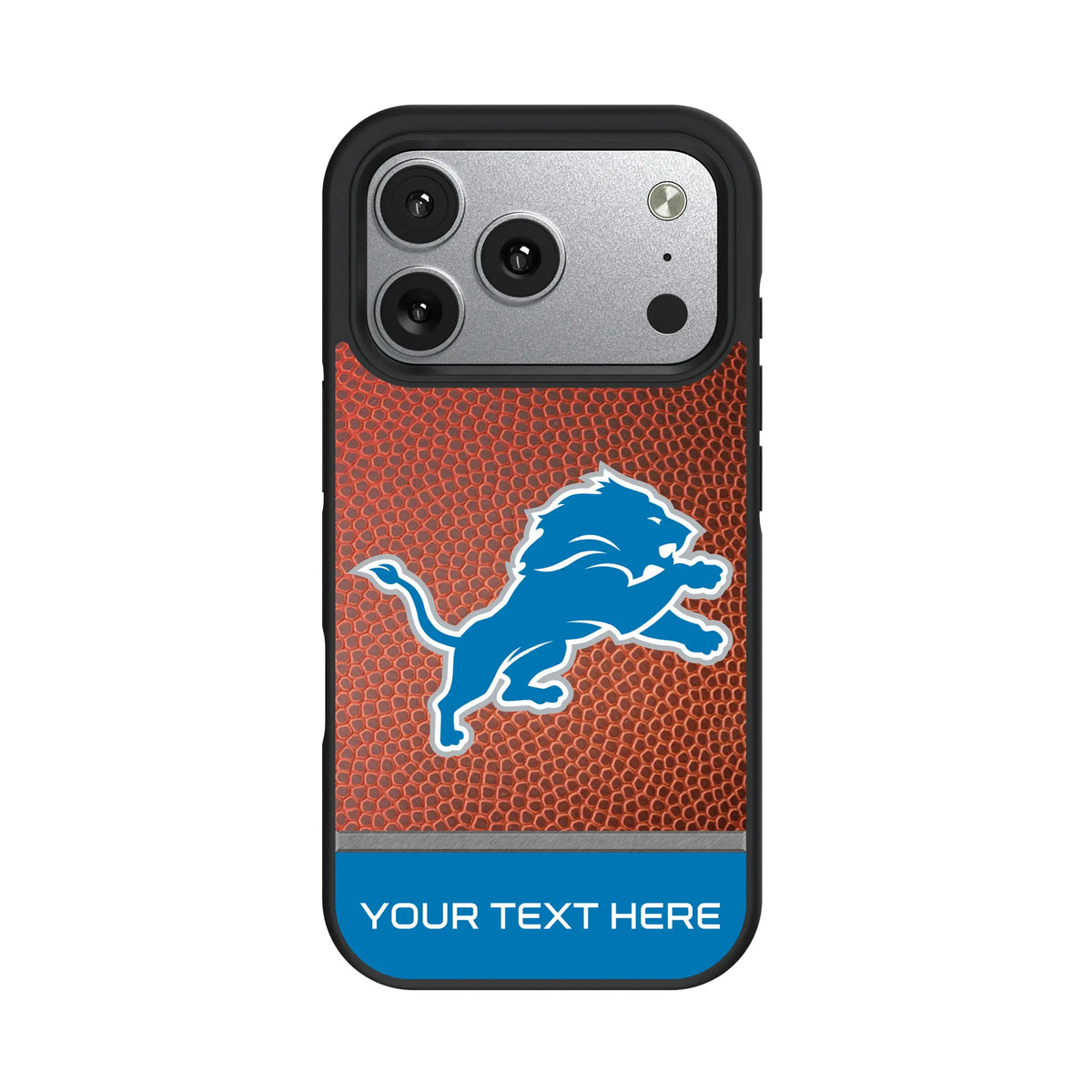 Detroit Lions Personalized Football iPhone Bump Phone Case for Apple iPhone#Device_iPhone 17 Pro