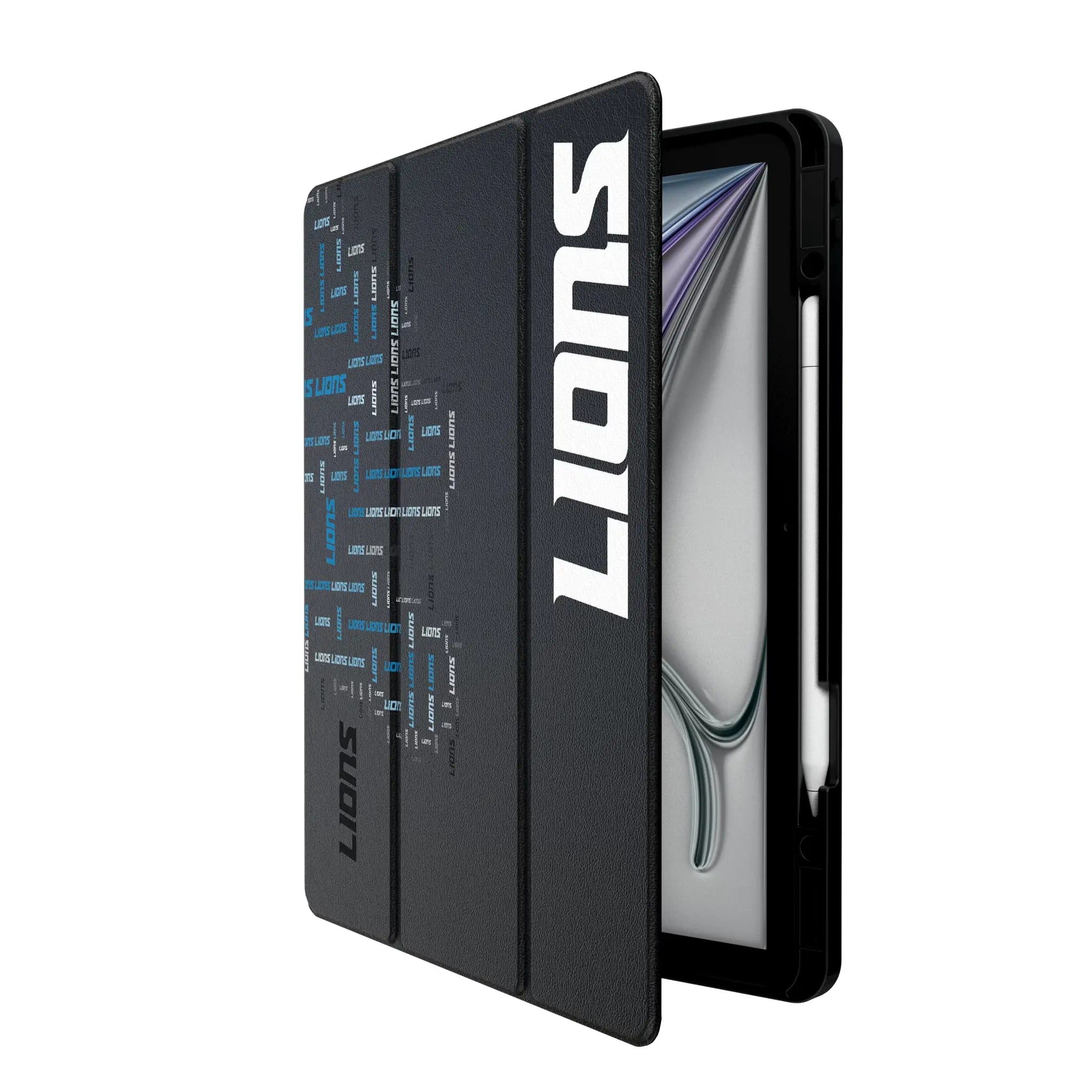 Detroit Lions Quadtile iPad Tablet Case for Apple iPad