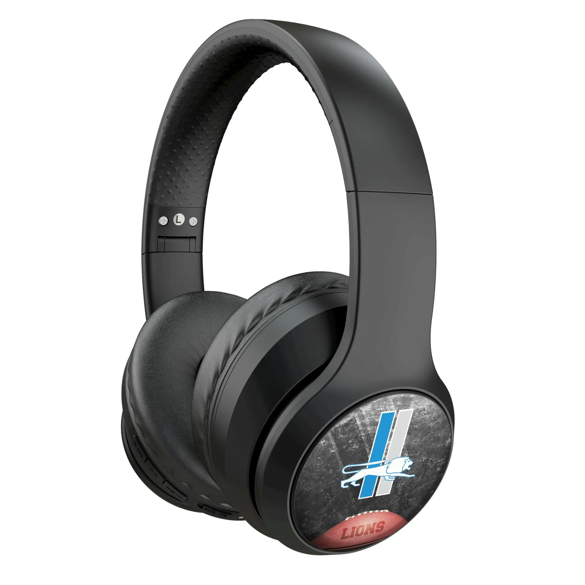 Detroit Lions Retro Legendary Wireless Over-Ear Headphones With Case