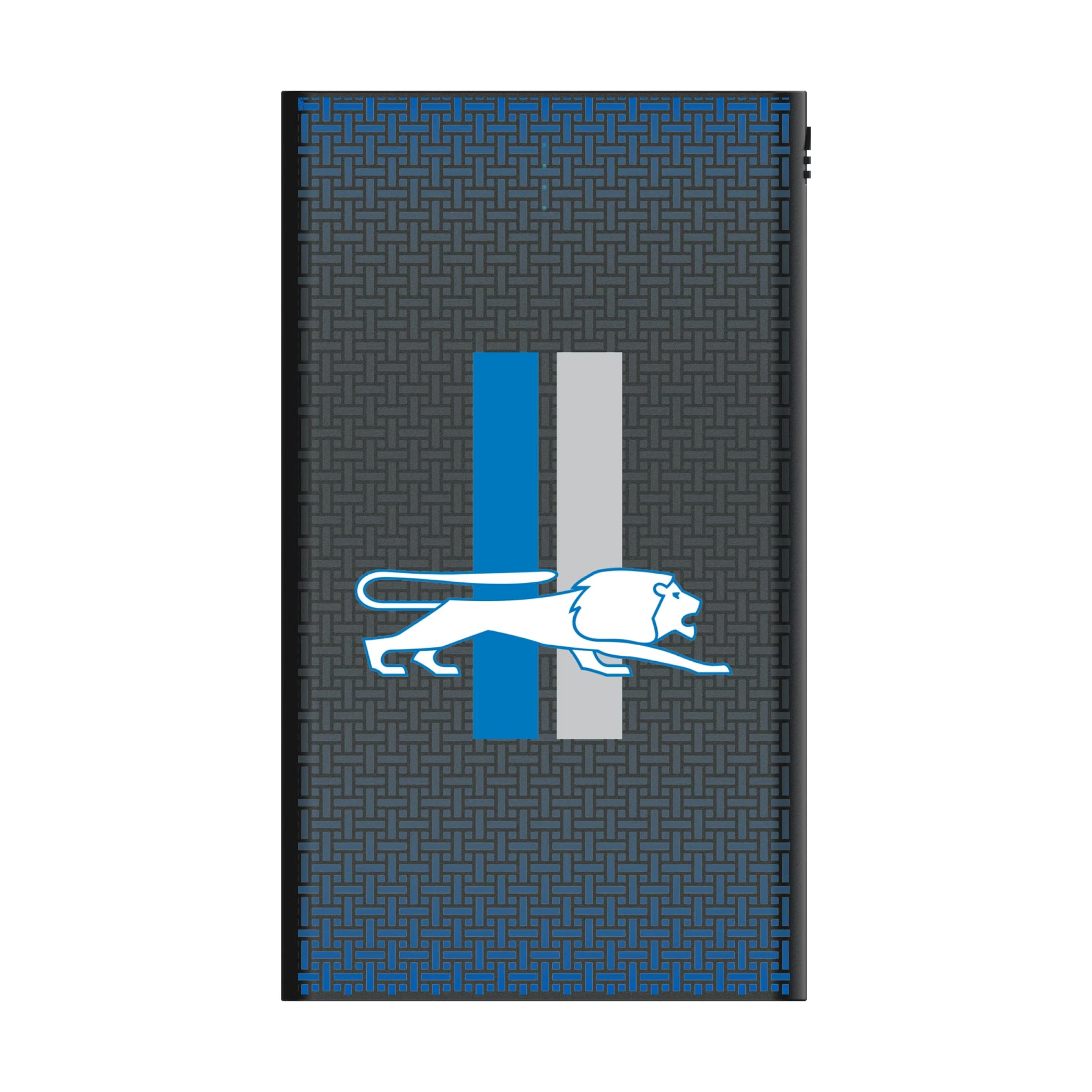 Detroit Lions Retro Linen 5000mAh Flat Powerbank