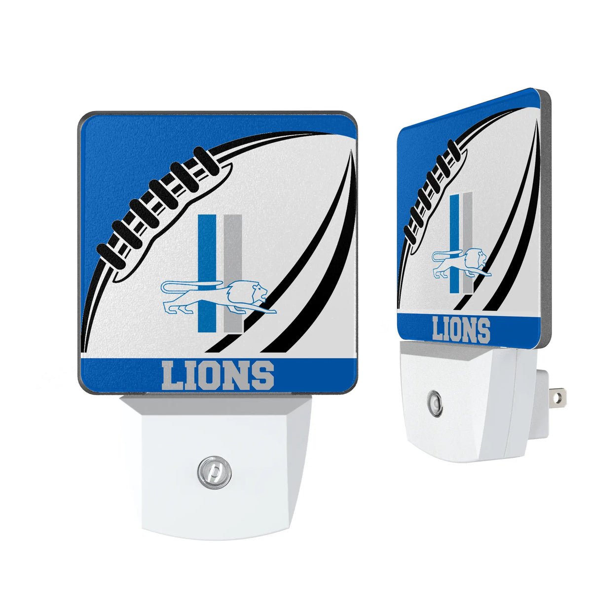 Detroit Lions Retro Passtime Night Light 2-Pack