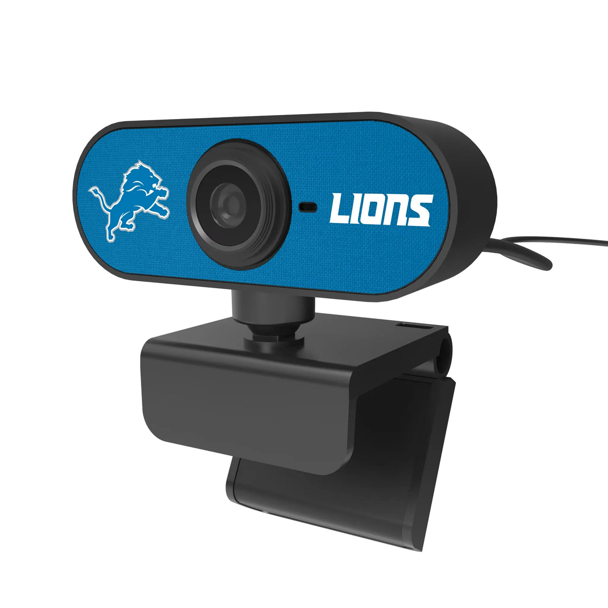 Detroit Lions Solid Webcam - Isometric View