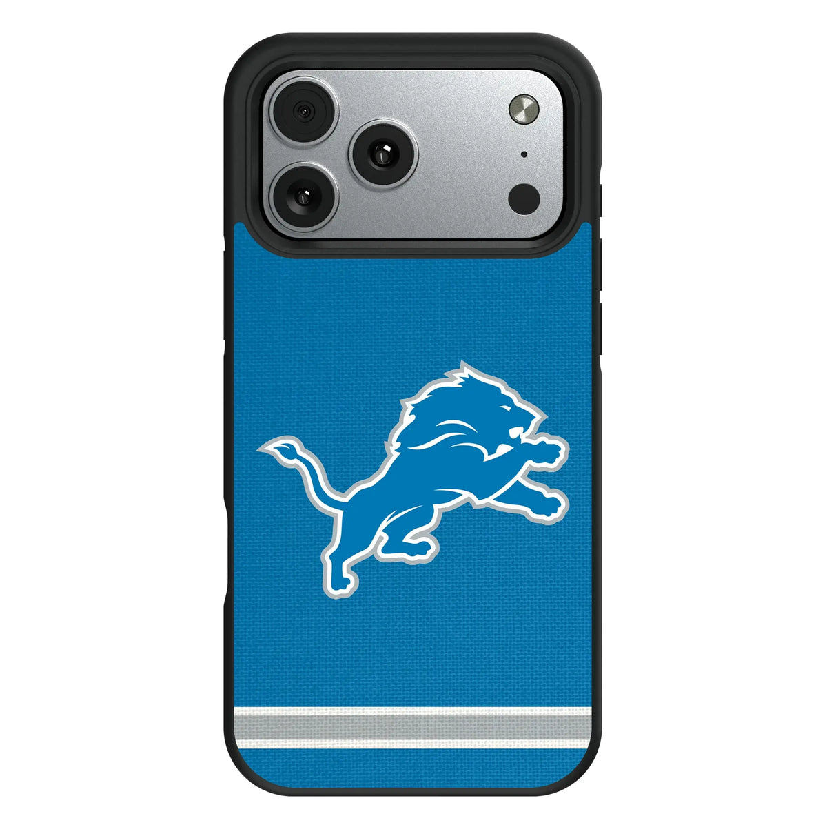 Detroit Lions Stripe iPhone Bump Phone Case for Apple iPhone#Device_iPhone 17 Pro Max