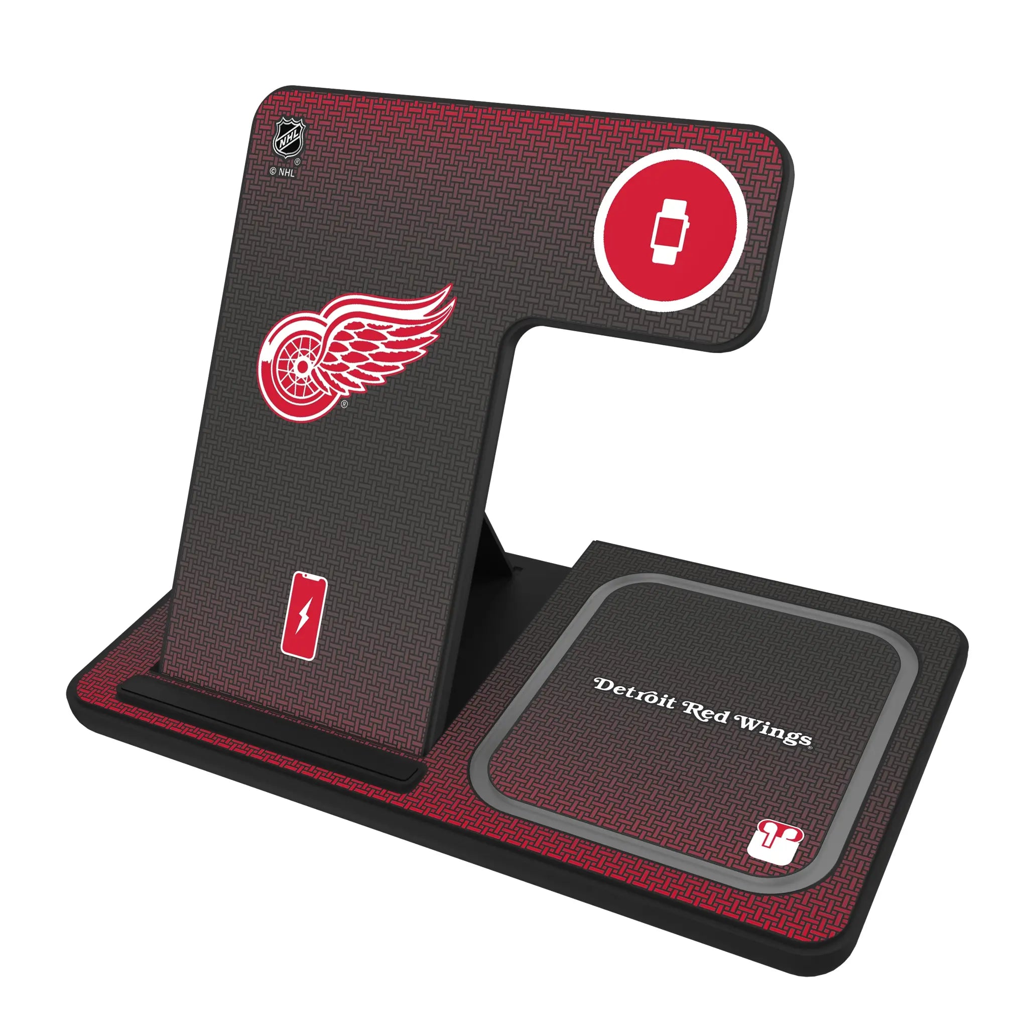 Detroit Red Wings Linen 3 in 1 Charging Station