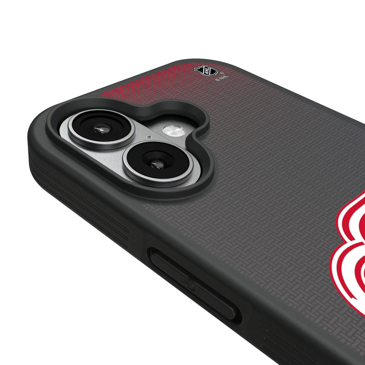 Detroit Red Wings Linen iPhone Bump Phone Case for Apple iPhone - Detail#Device_iPhone 17