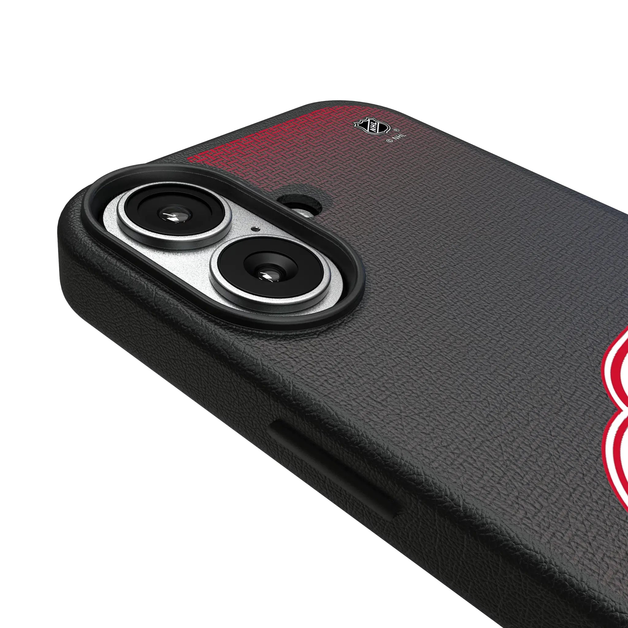 Detroit Red Wings Linen iPhone MagSafe Compatible Phone Case for Apple iPhone - Detail#Device_iPhone 17