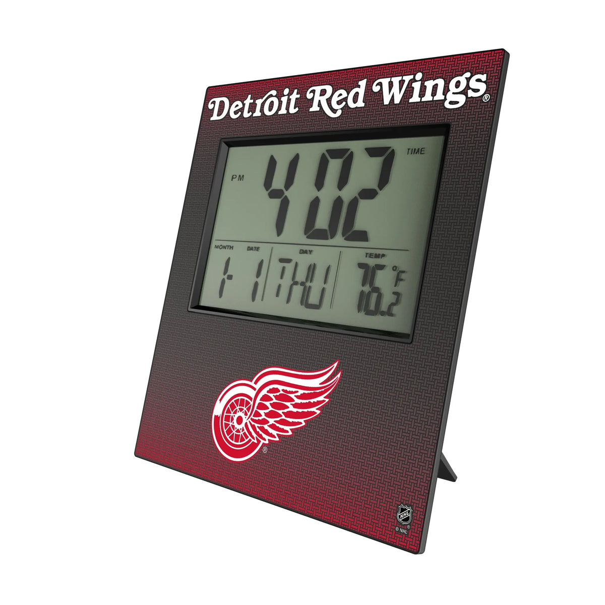 Detroit Red Wings Linen Wall Clock