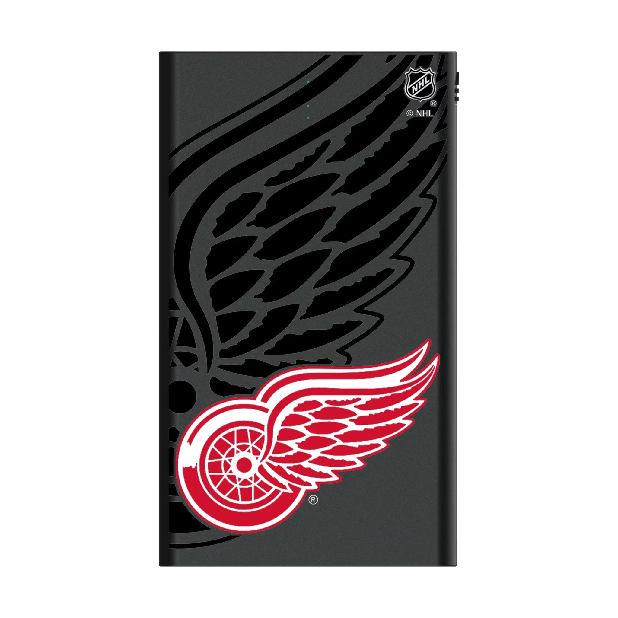 Detroit Red Wings Monocolor Tilt 5000mAh Flat Power Bank