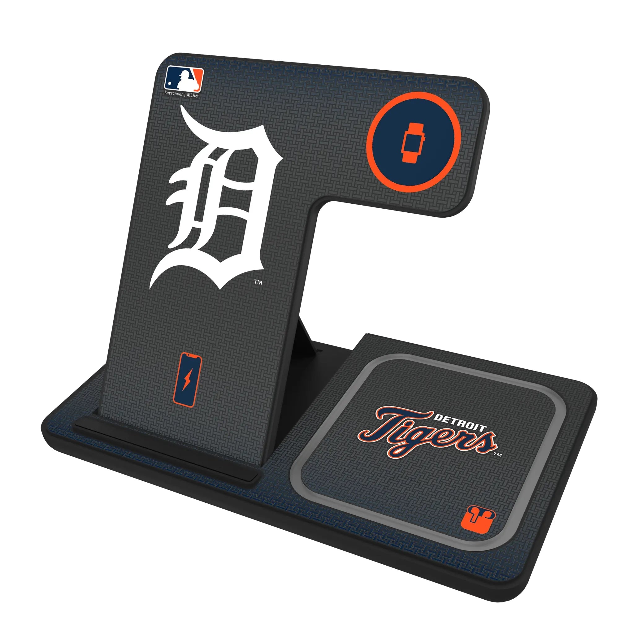 Detroit Tigers Linen 3 in 1 Charging Station