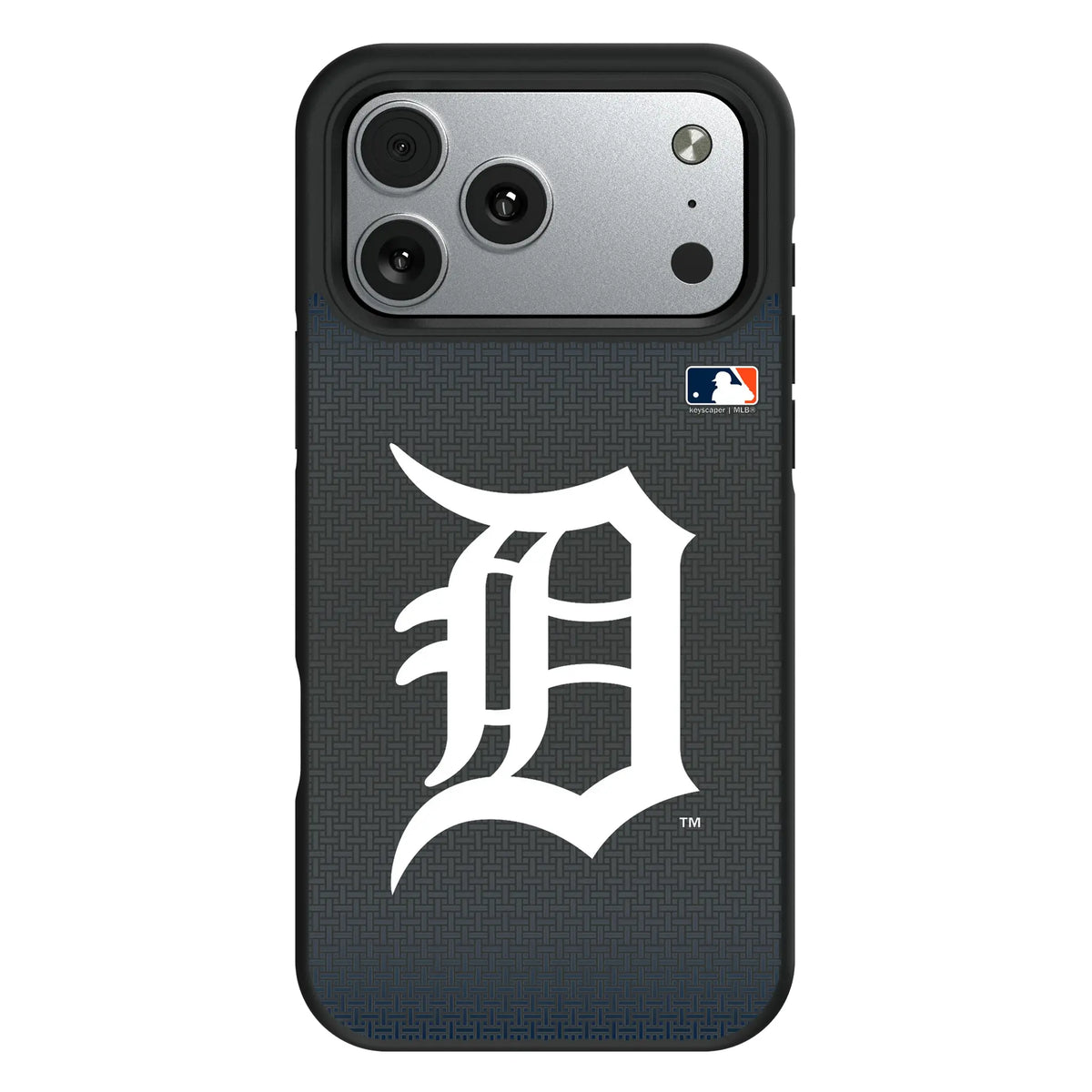 Detroit Tigers Linen iPhone Bump Phone Case for Apple iPhone#Device_iPhone 17 Pro Max