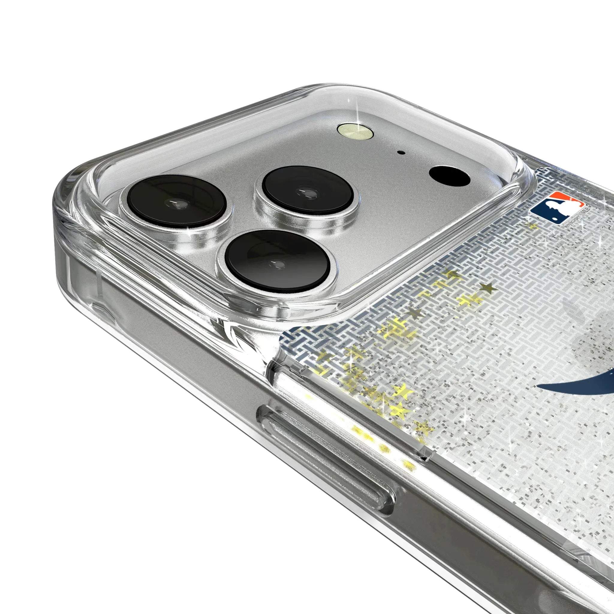 Detroit Tigers Linen iPhone Glitter Phone Case for Apple iPhone - Detail