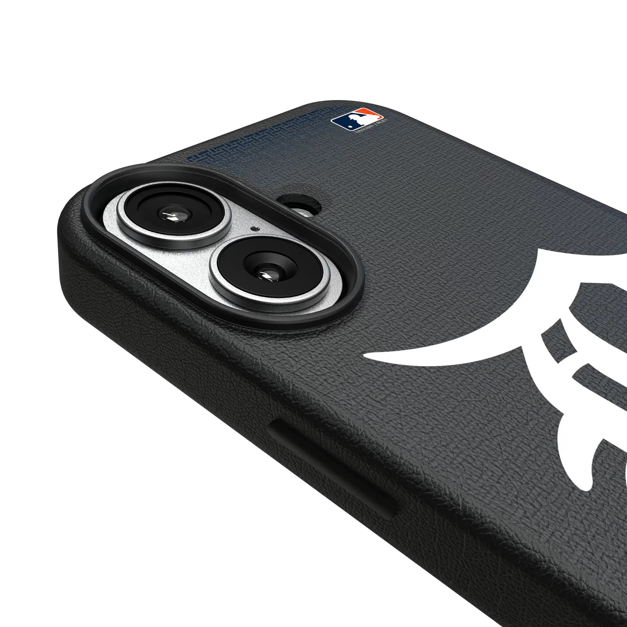 Detroit Tigers Linen iPhone MagSafe Compatible Phone Case for Apple iPhone - Detail#Device_iPhone 17