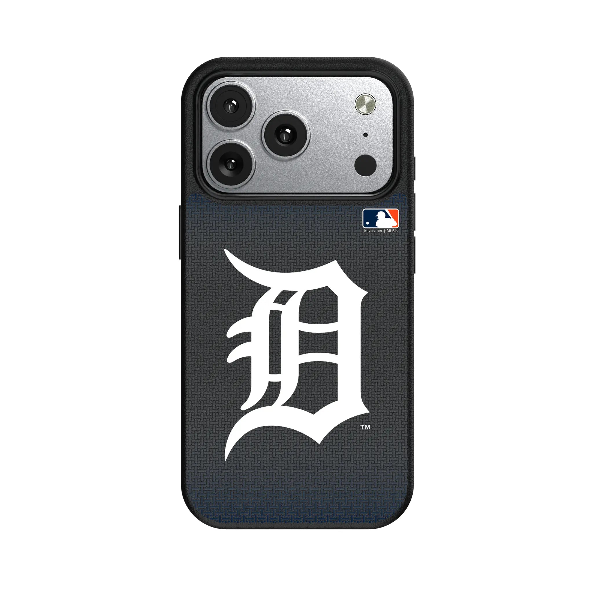 Detroit Tigers Linen iPhone MagSafe Compatible Phone Case for Apple iPhone#Device_iPhone 17 Pro