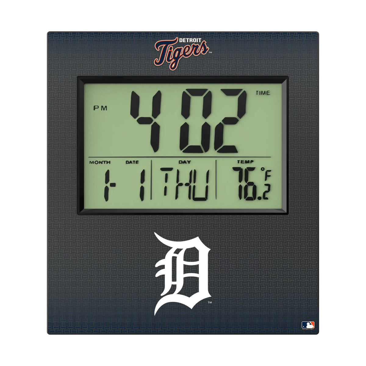 Detroit Tigers Linen Wall Clock