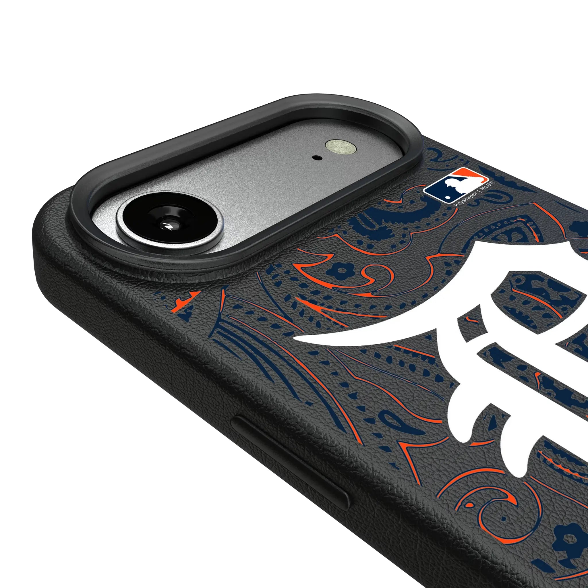 Detroit Tigers Paisley iPhone MagSafe Compatible Phone Case for Apple iPhone - Detail#Device_iPhone Air