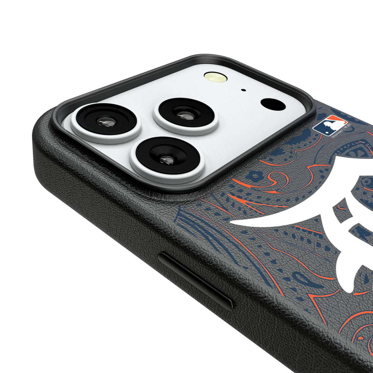 Detroit Tigers Paisley iPhone MagSafe Compatible Phone Case for Apple iPhone - Detail#Device_iPhone 18 Pro