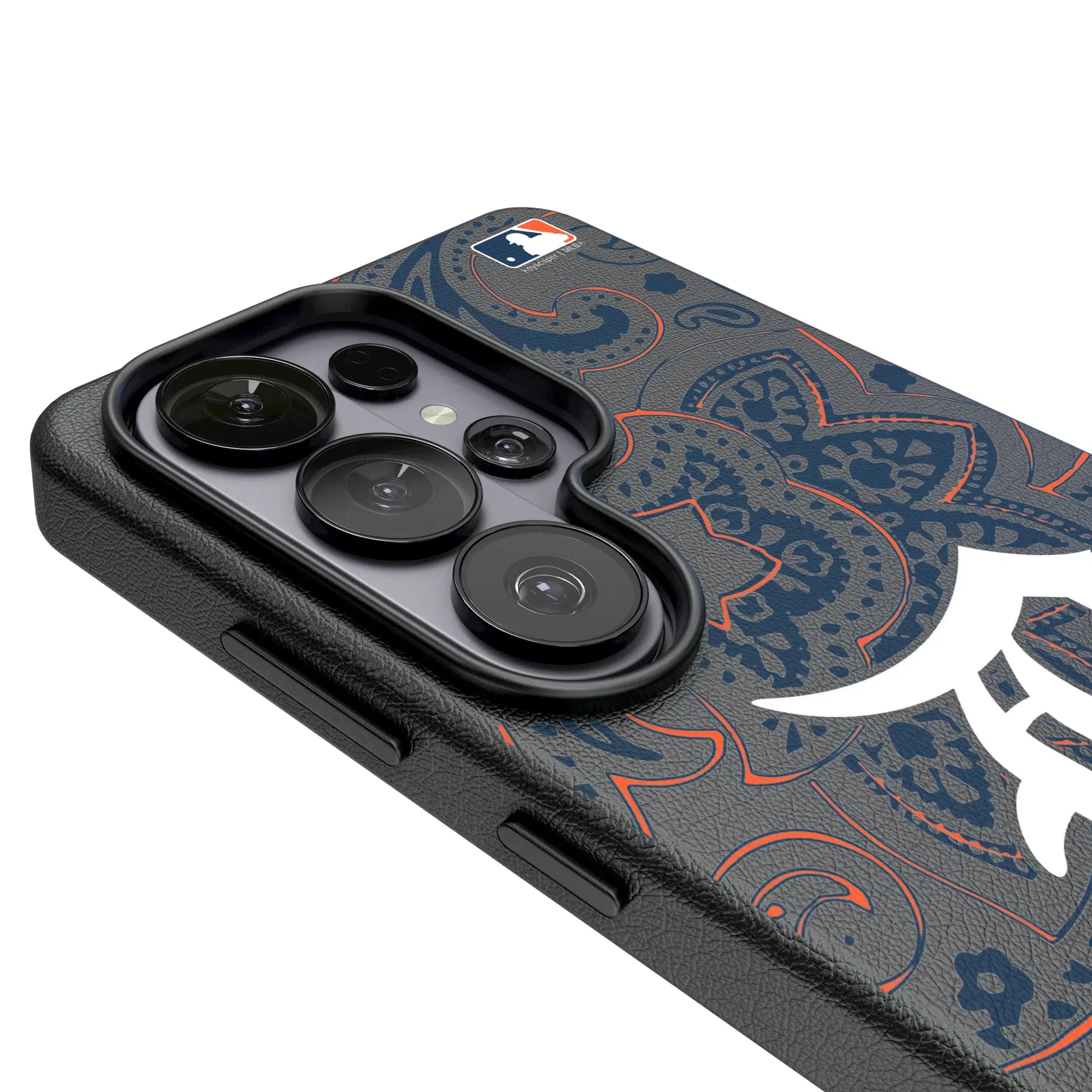Detroit Tigers Paisley Galaxy MagSafe Compatible Phone Case for Samsung Galaxy - Detail#Device_Galaxy S26 Ultra