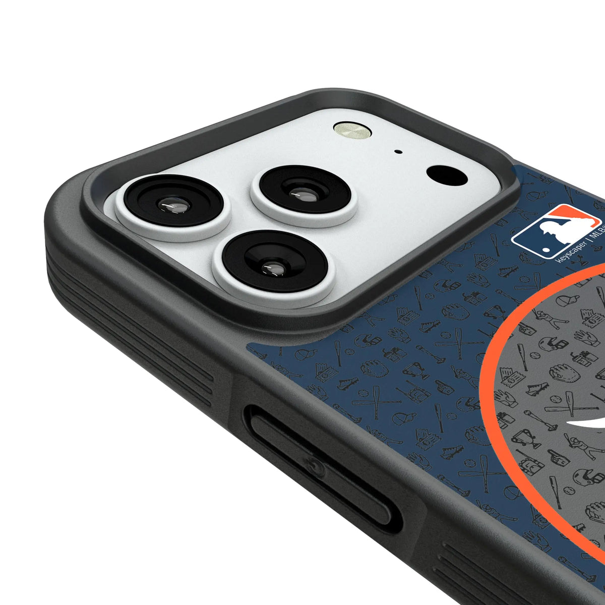 Detroit Tigers Personalized Circle iPhone Bump Phone Case for Apple iPhone - Detail#Device_iPhone 18 Pro