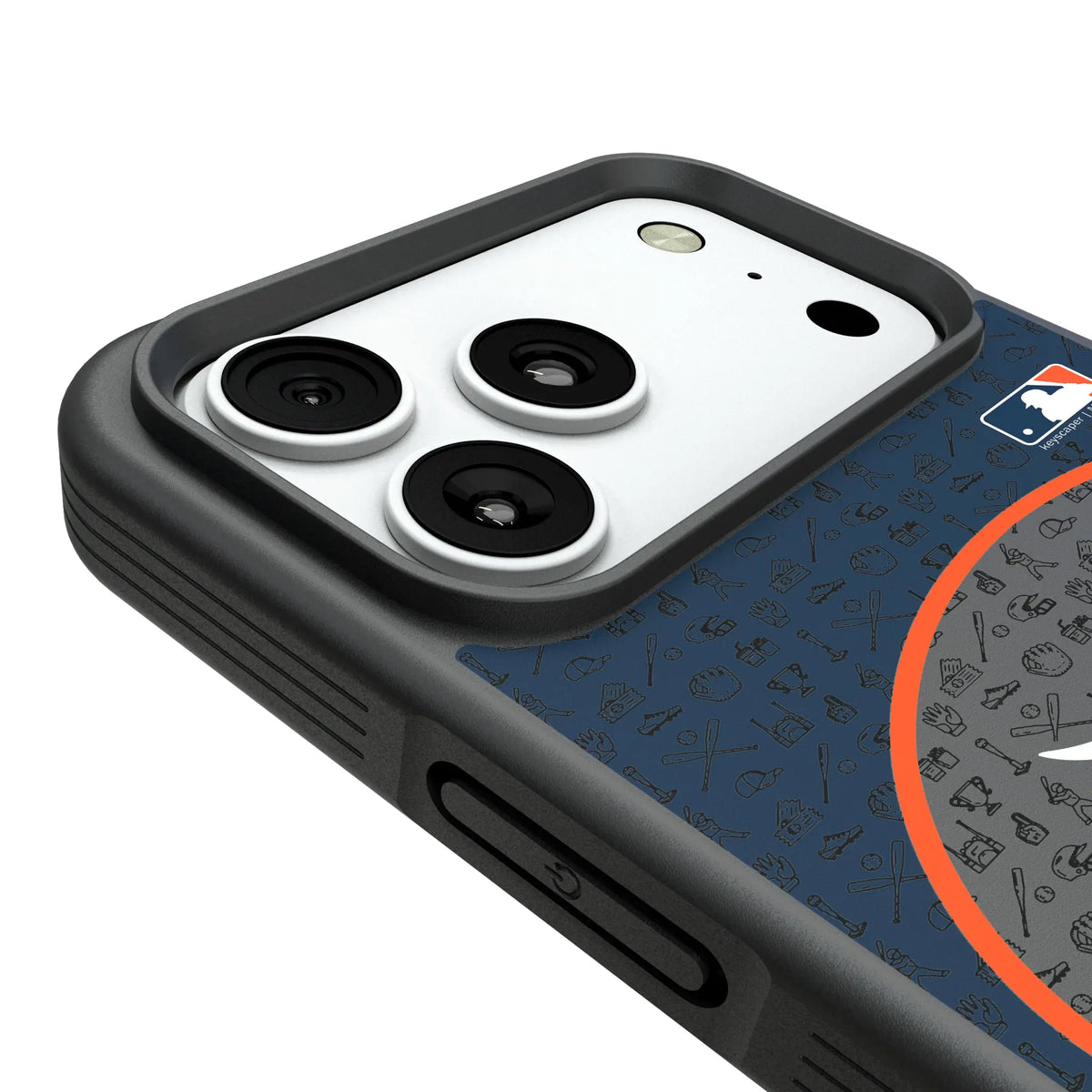 Detroit Tigers Personalized Circle iPhone Bump Phone Case for Apple iPhone - Detail#Device_iPhone 18 Pro Max